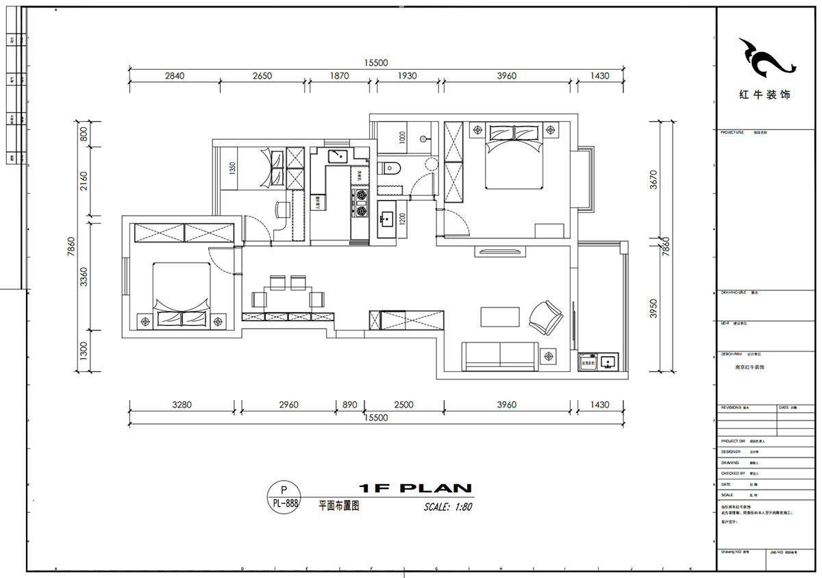 刘小勇｜佳日雅苑3幢3单元501室-105㎡-轻法风格｜3室2厅1卫｜老房装修｜定制家｜全包12